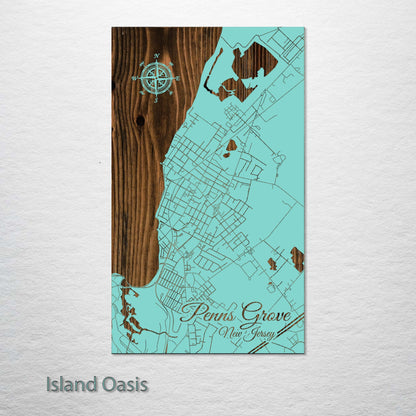 Penns Grove, New Jersey Street Map