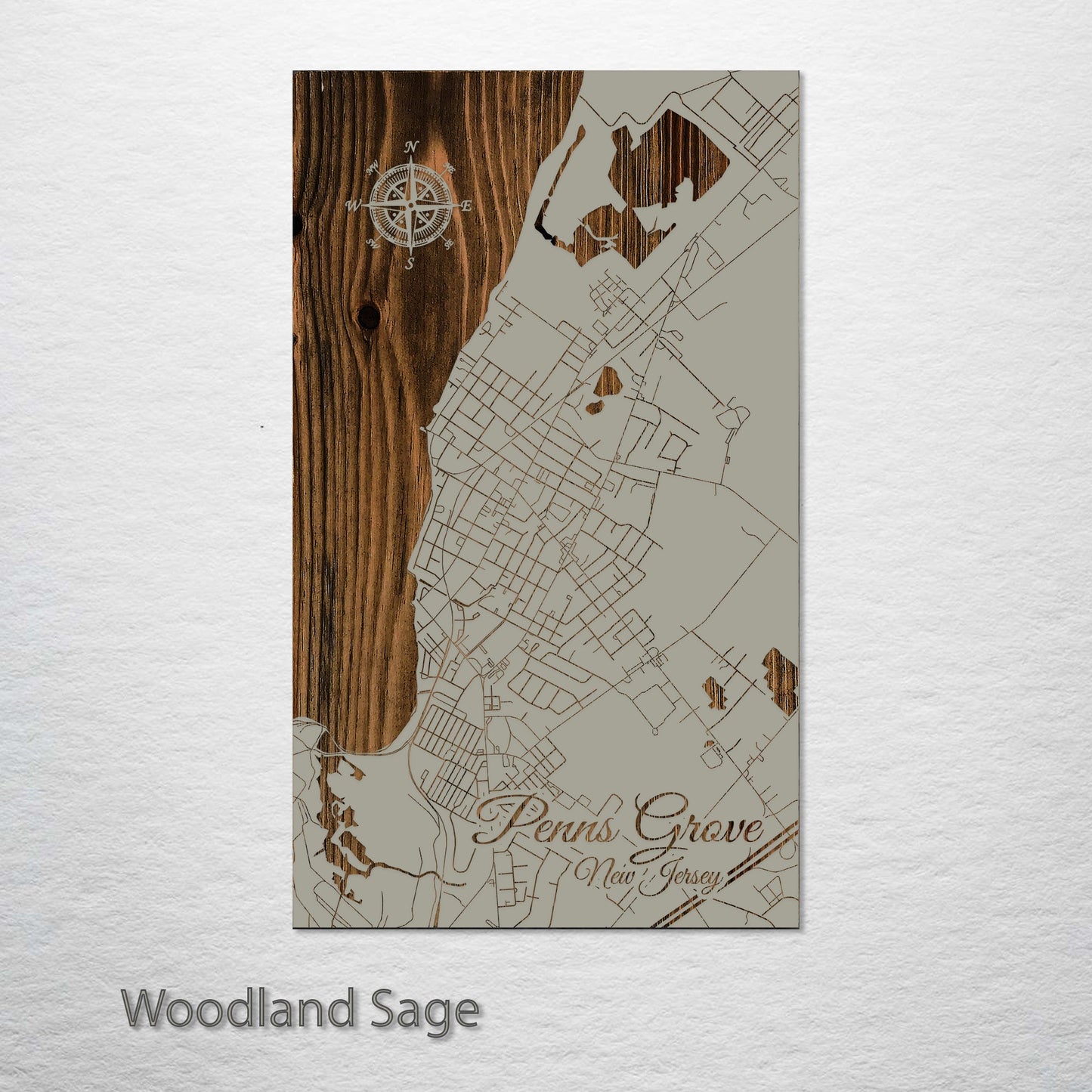 Penns Grove, New Jersey Street Map