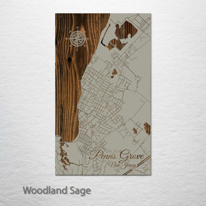 Penns Grove, New Jersey Street Map