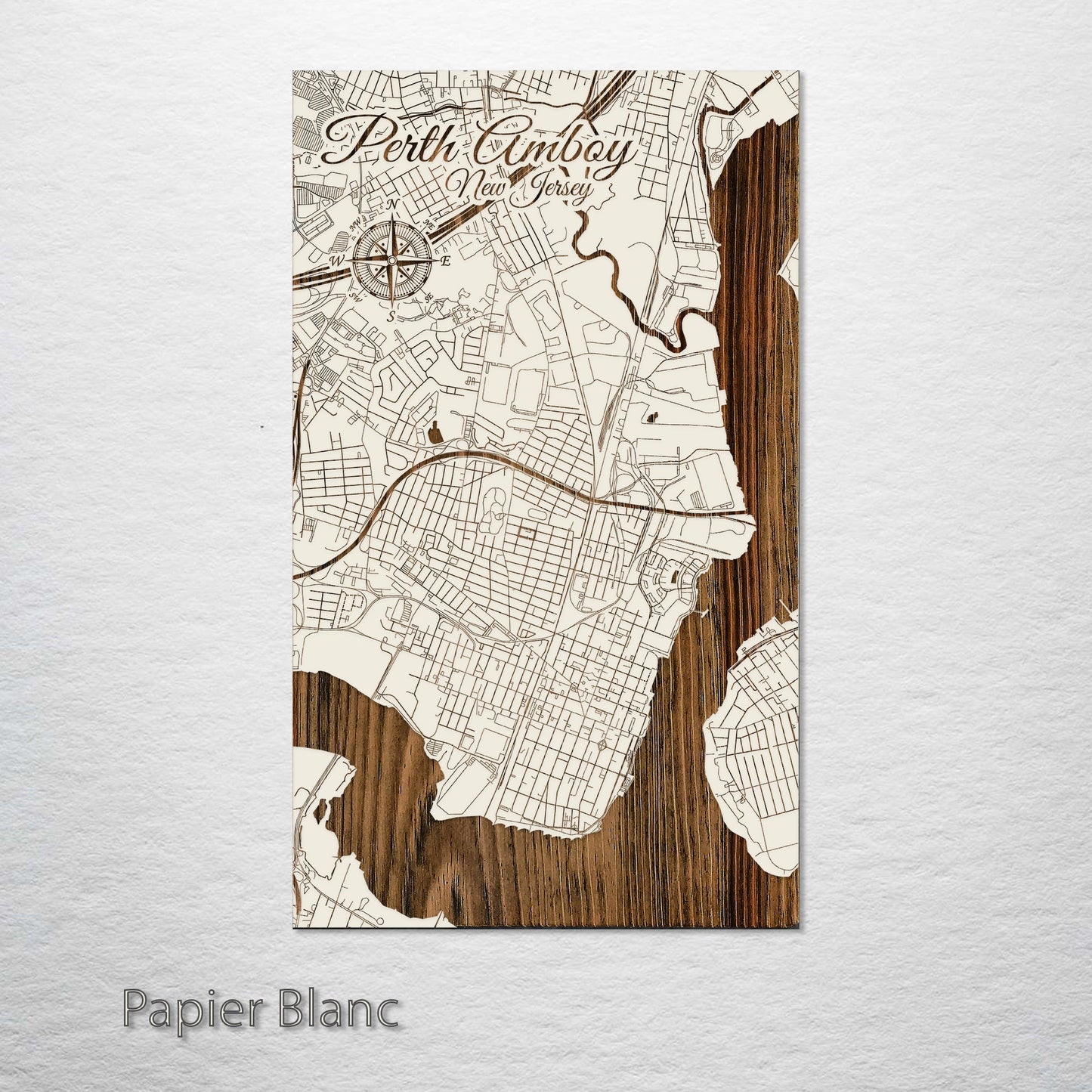 Perth Amboy, New Jersey Street Map