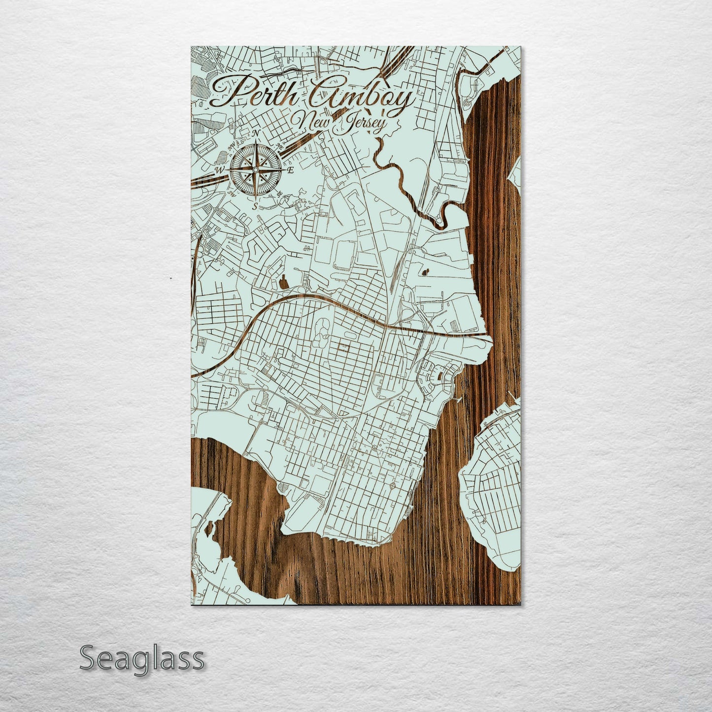 Perth Amboy, New Jersey Street Map