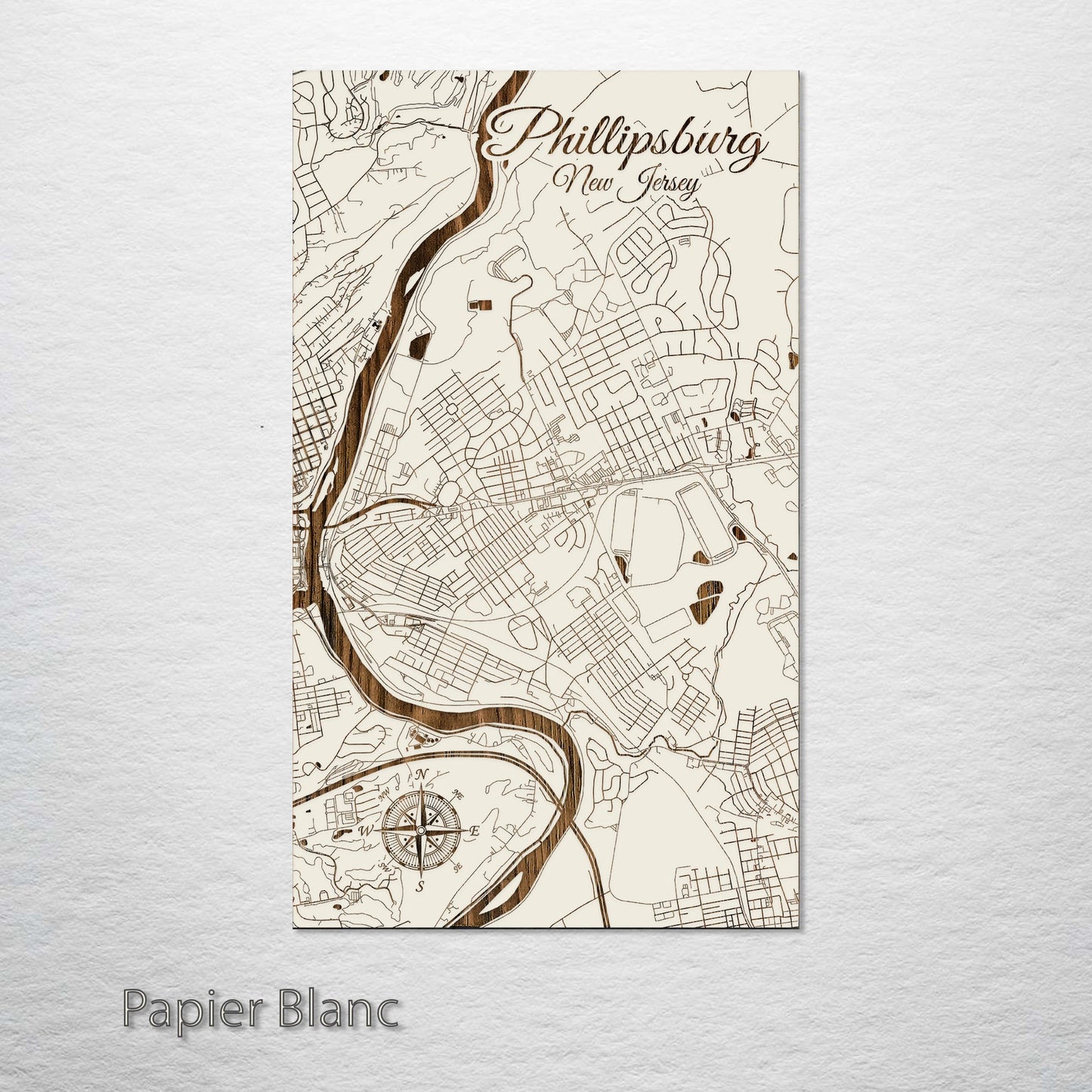 Phillipsburg, New Jersey Street Map