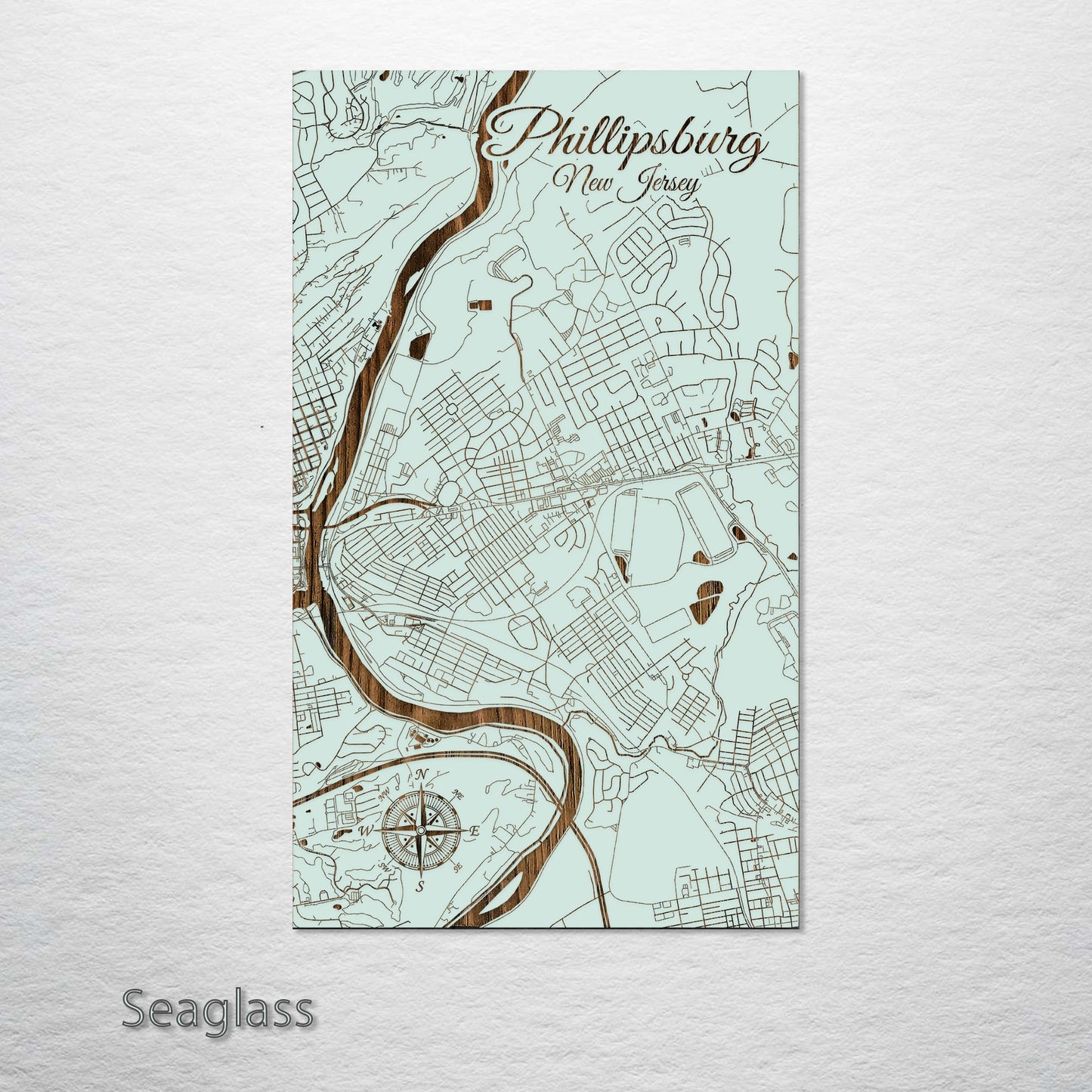 Phillipsburg, New Jersey Street Map