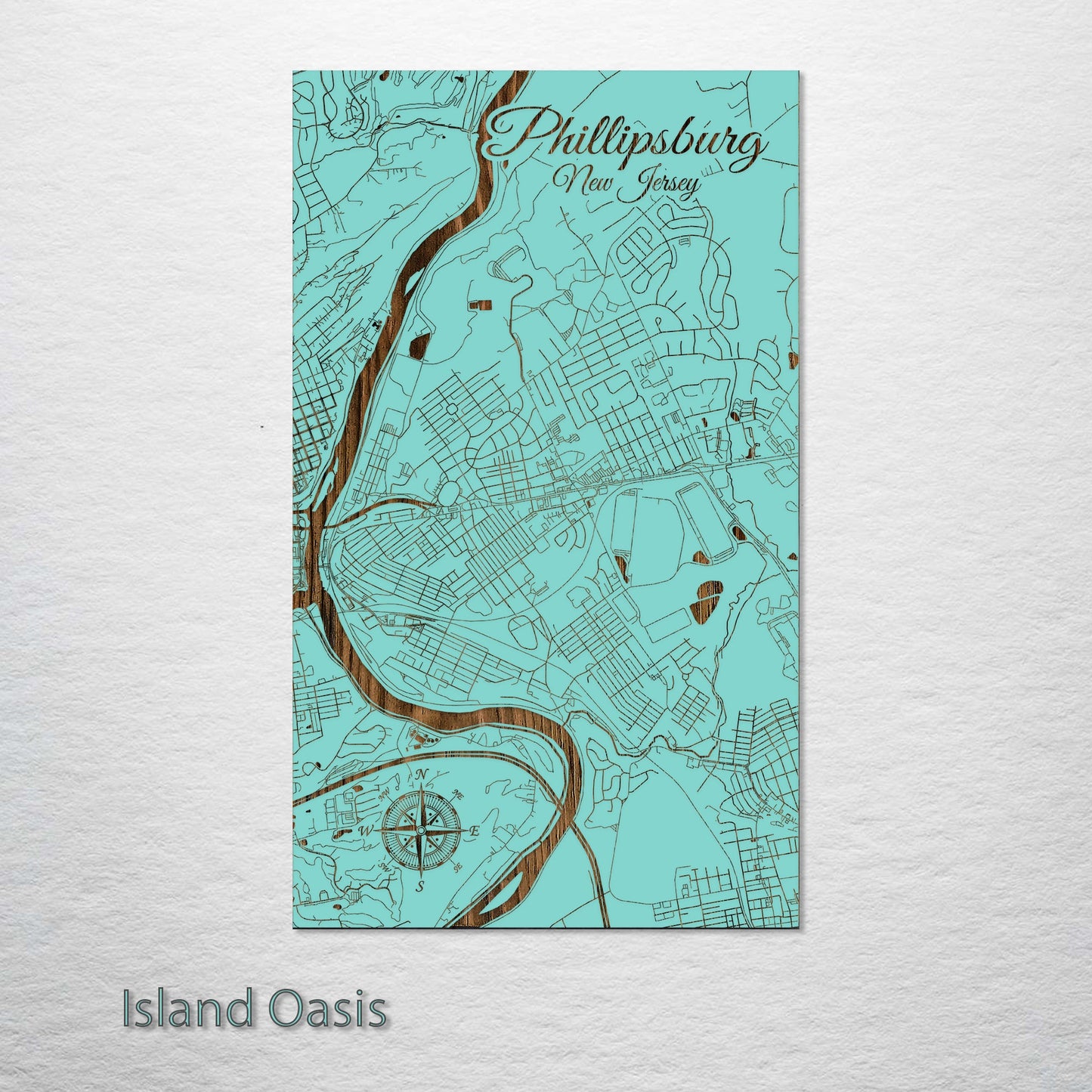 Phillipsburg, New Jersey Street Map