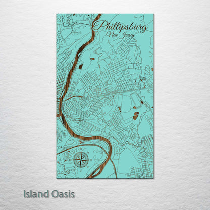 Phillipsburg, New Jersey Street Map