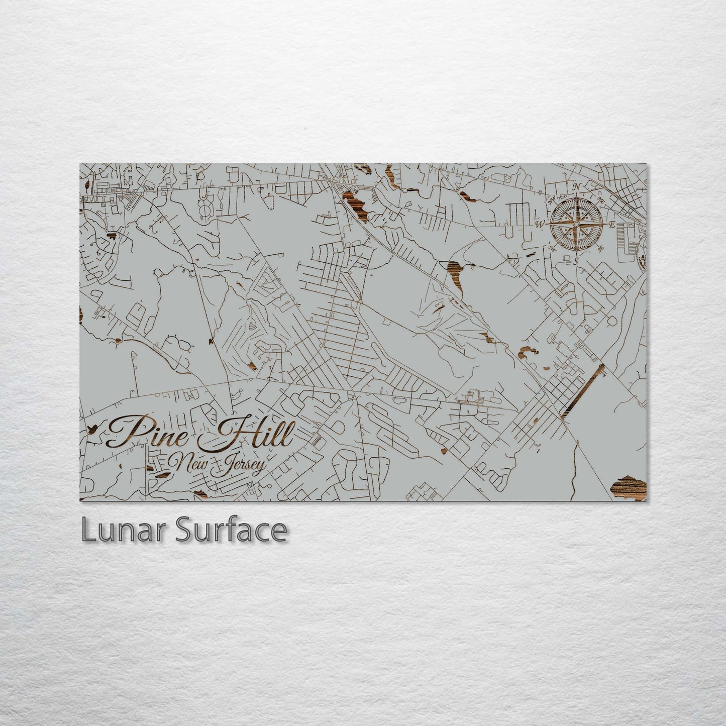 Pine Hill, New Jersey Street Map