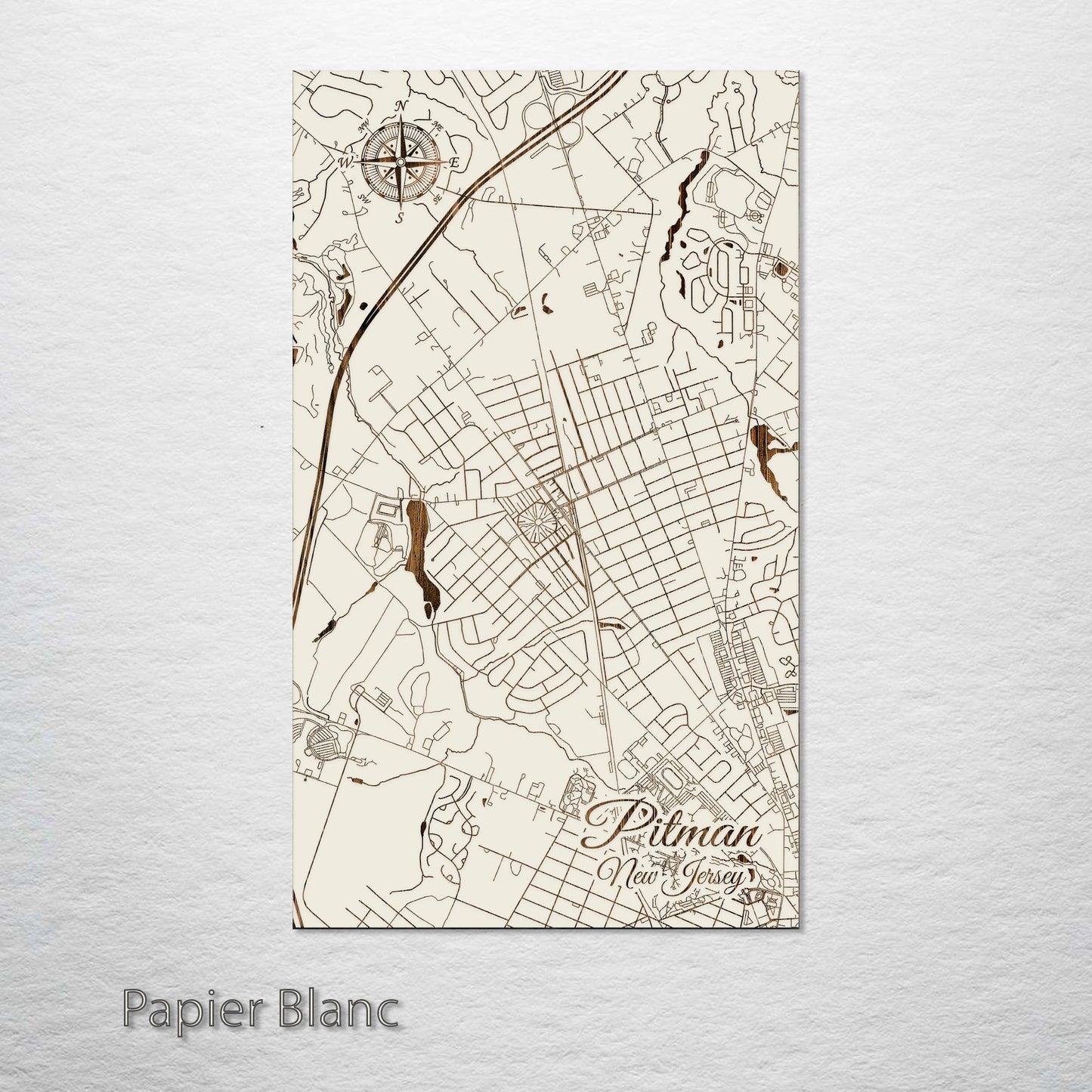 Pitman, New Jersey Street Map