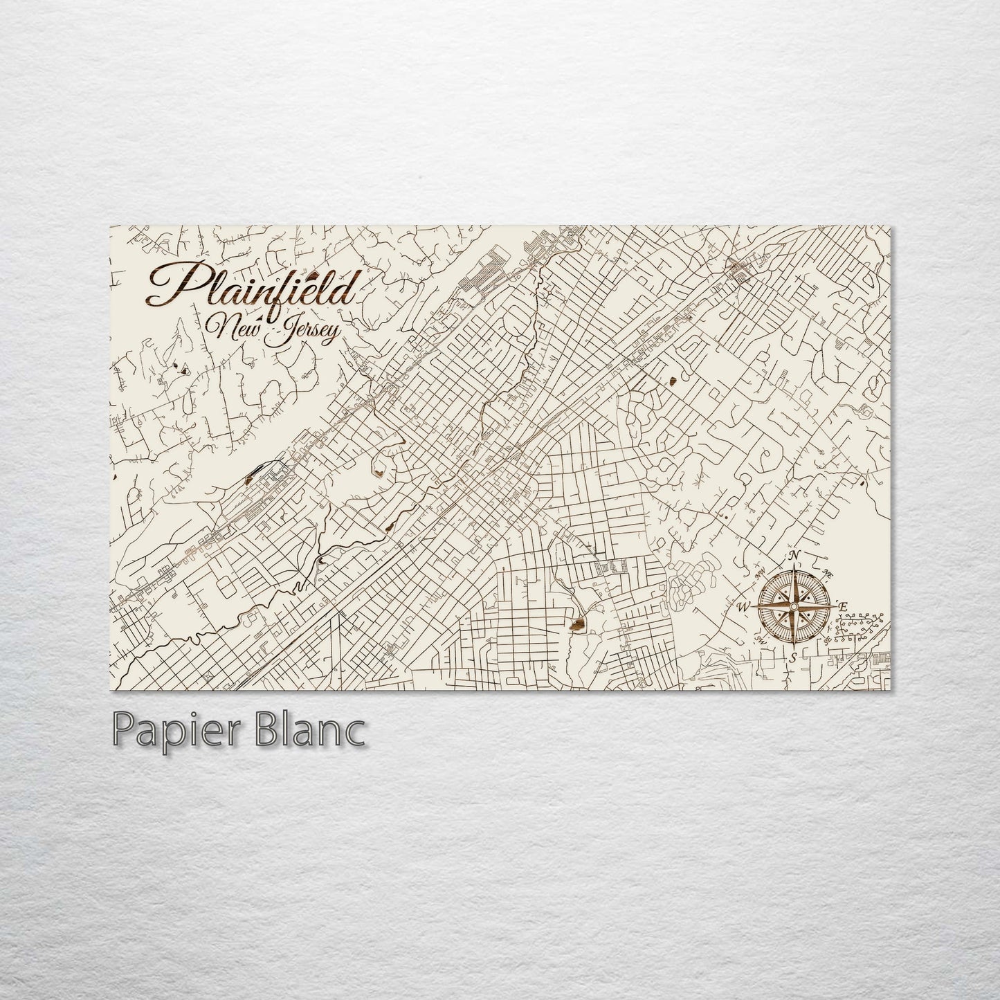 Plainfield, New Jersey Street Map