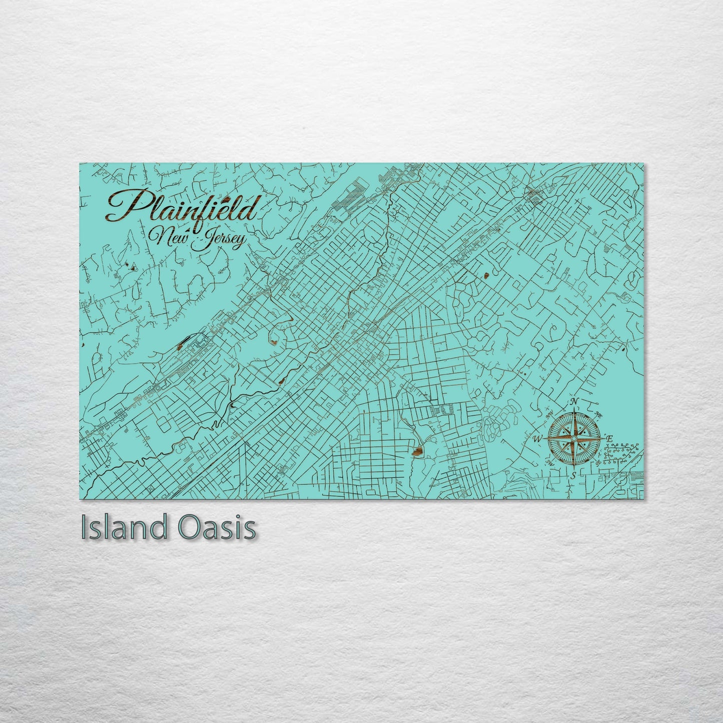 Plainfield, New Jersey Street Map