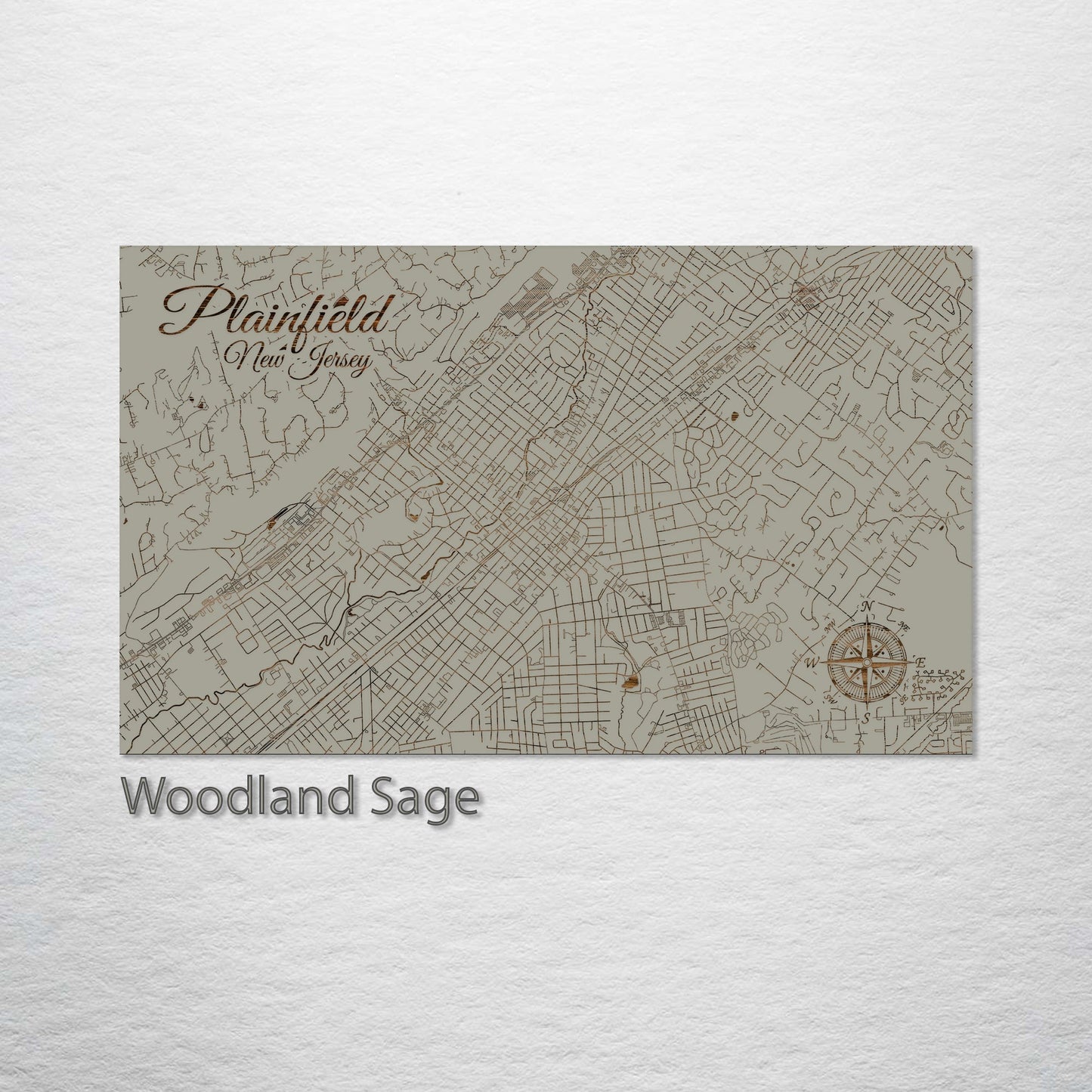 Plainfield, New Jersey Street Map