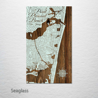 Point Pleasant Beach, New Jersey Street Map