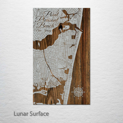 Point Pleasant Beach, New Jersey Street Map