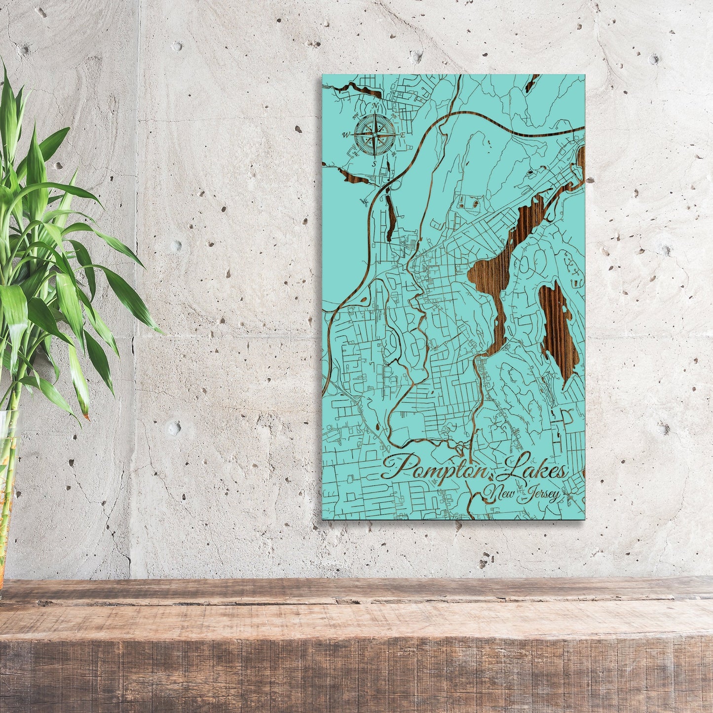 Pompton Lakes, New Jersey Street Map