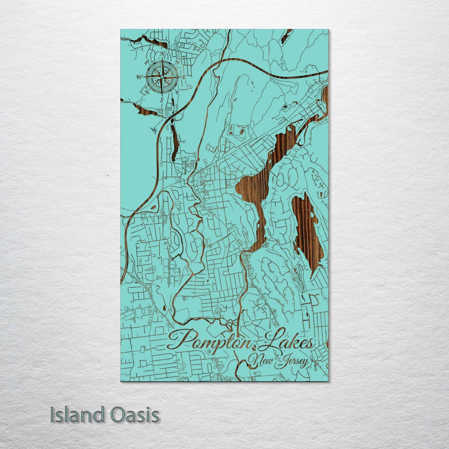 Pompton Lakes, New Jersey Street Map