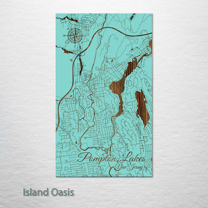 Pompton Lakes, New Jersey Street Map