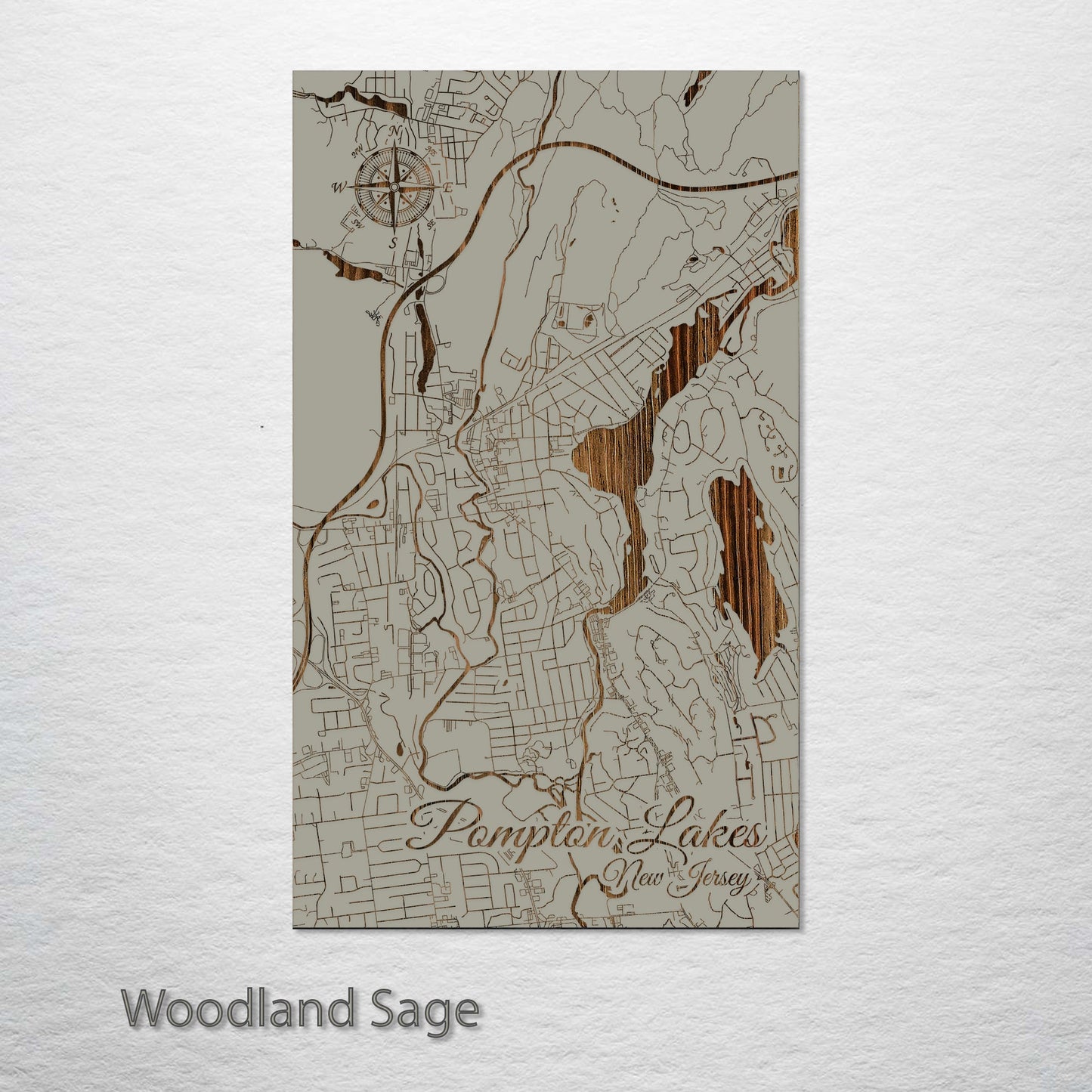 Pompton Lakes, New Jersey Street Map