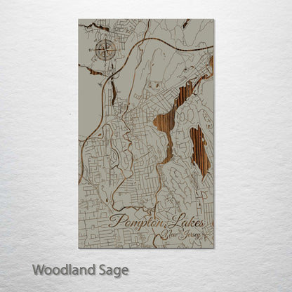 Pompton Lakes, New Jersey Street Map