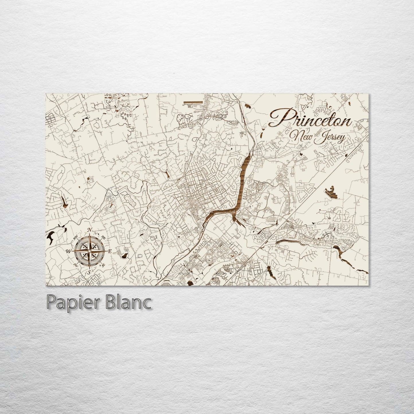 Princeton, New Jersey Street Map