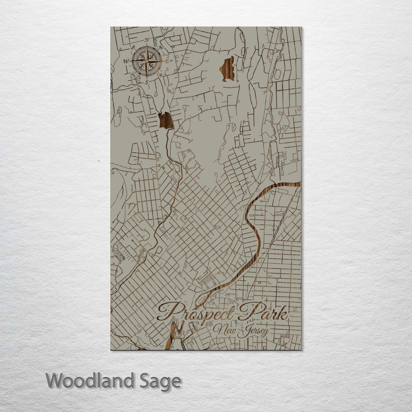 Prospect Park, New Jersey Street Map