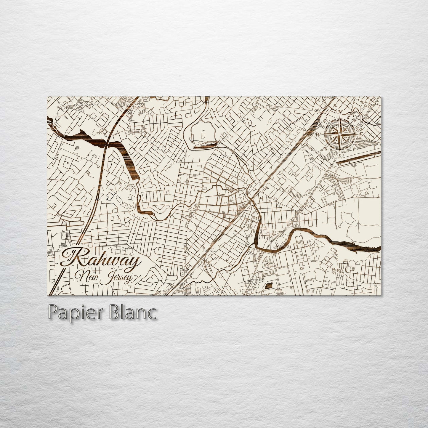 Rahway, New Jersey Street Map