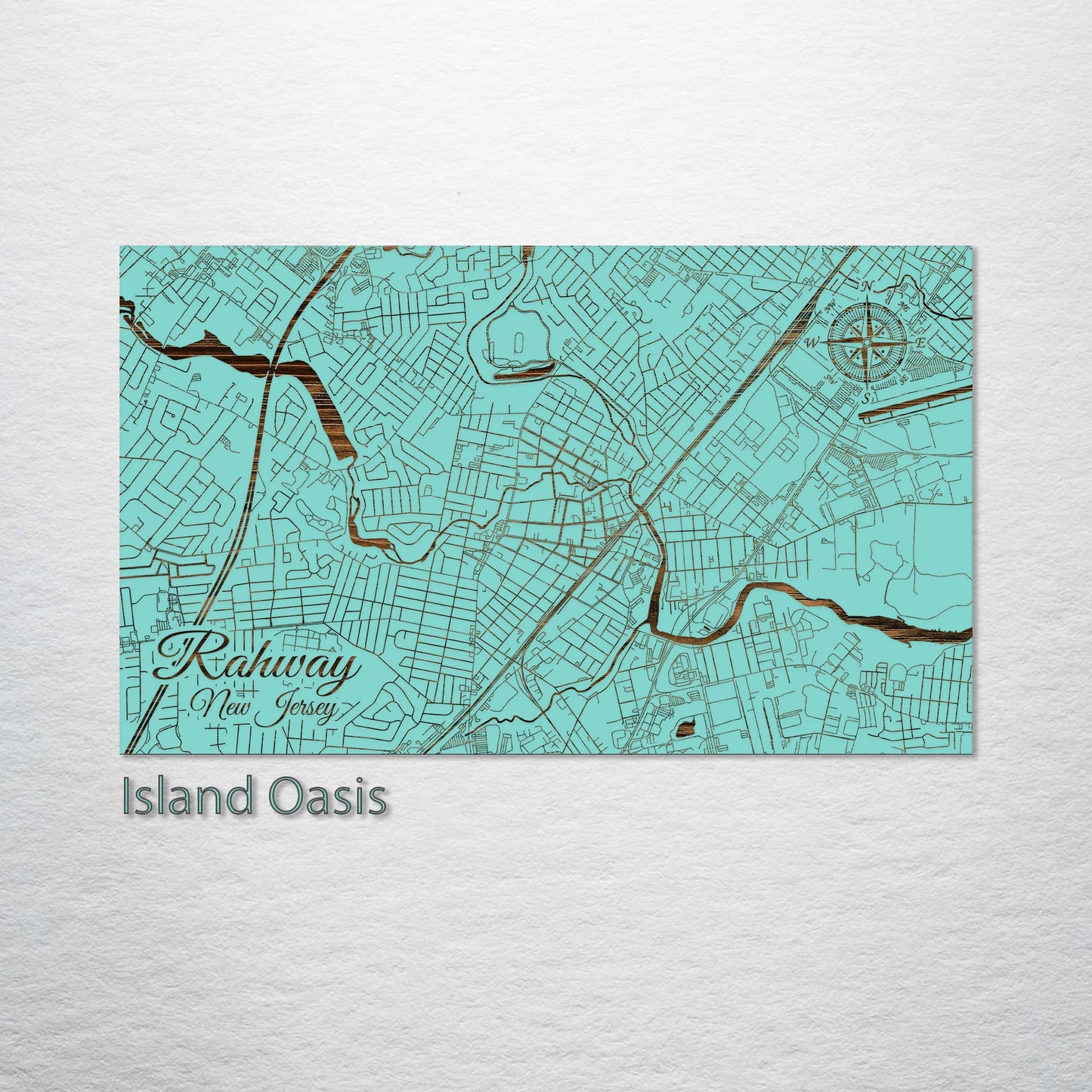 Rahway, New Jersey Street Map