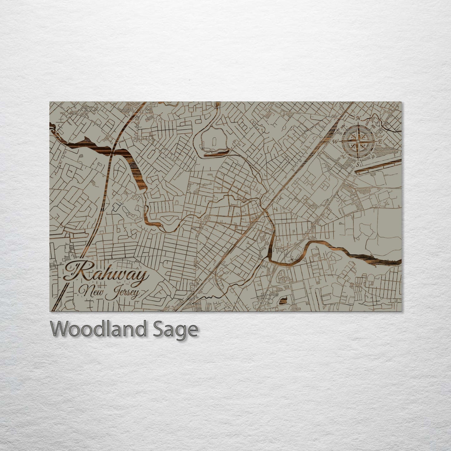 Rahway, New Jersey Street Map