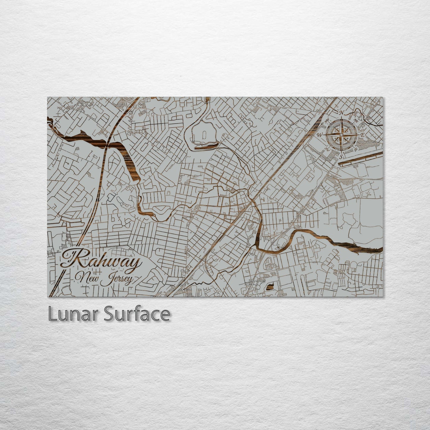 Rahway, New Jersey Street Map