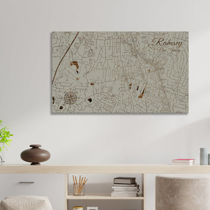 Ramsey, New Jersey Street Map