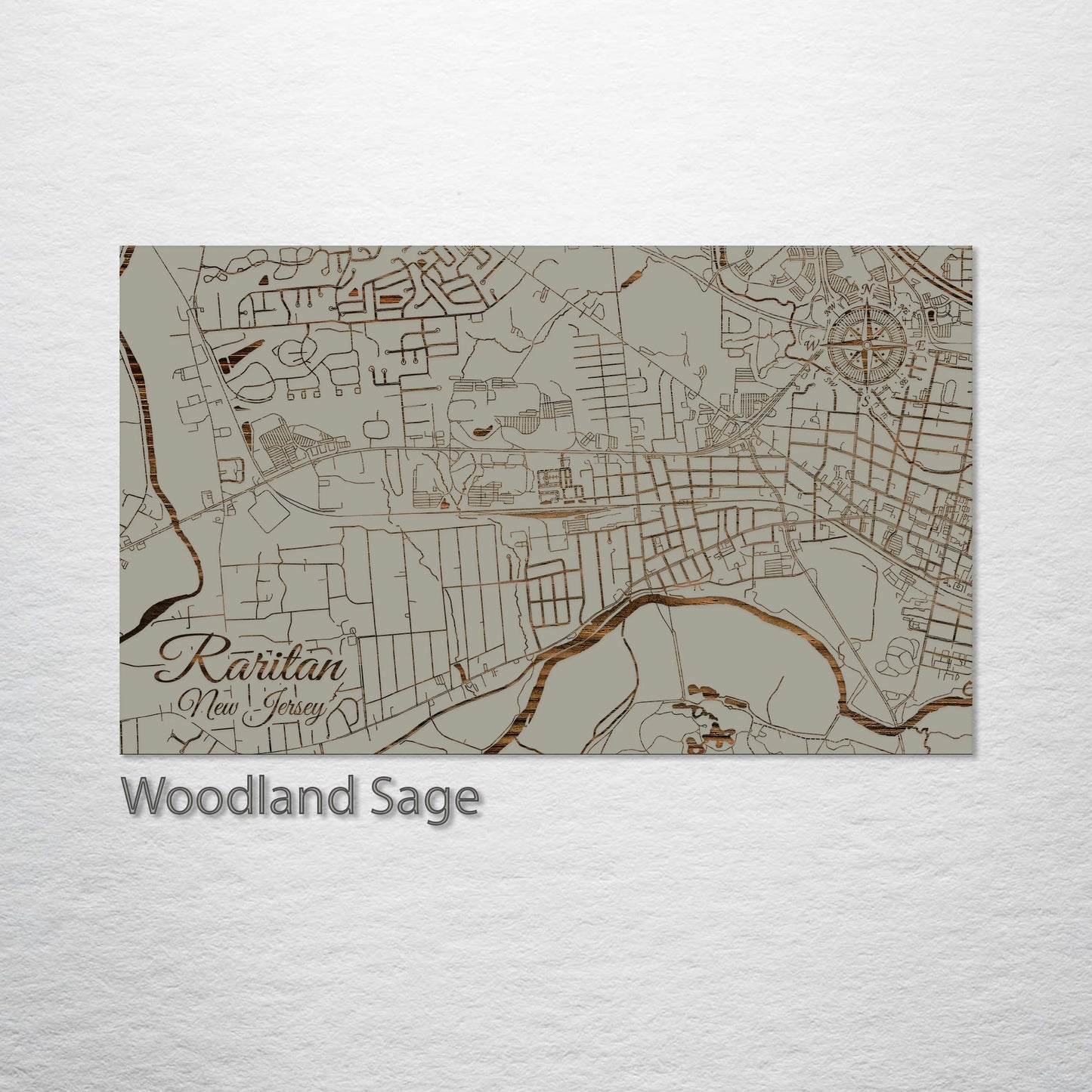 Raritan, New Jersey Street Map