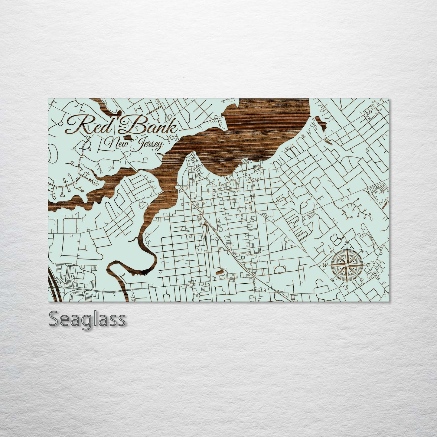 Red Bank, New Jersey Street Map