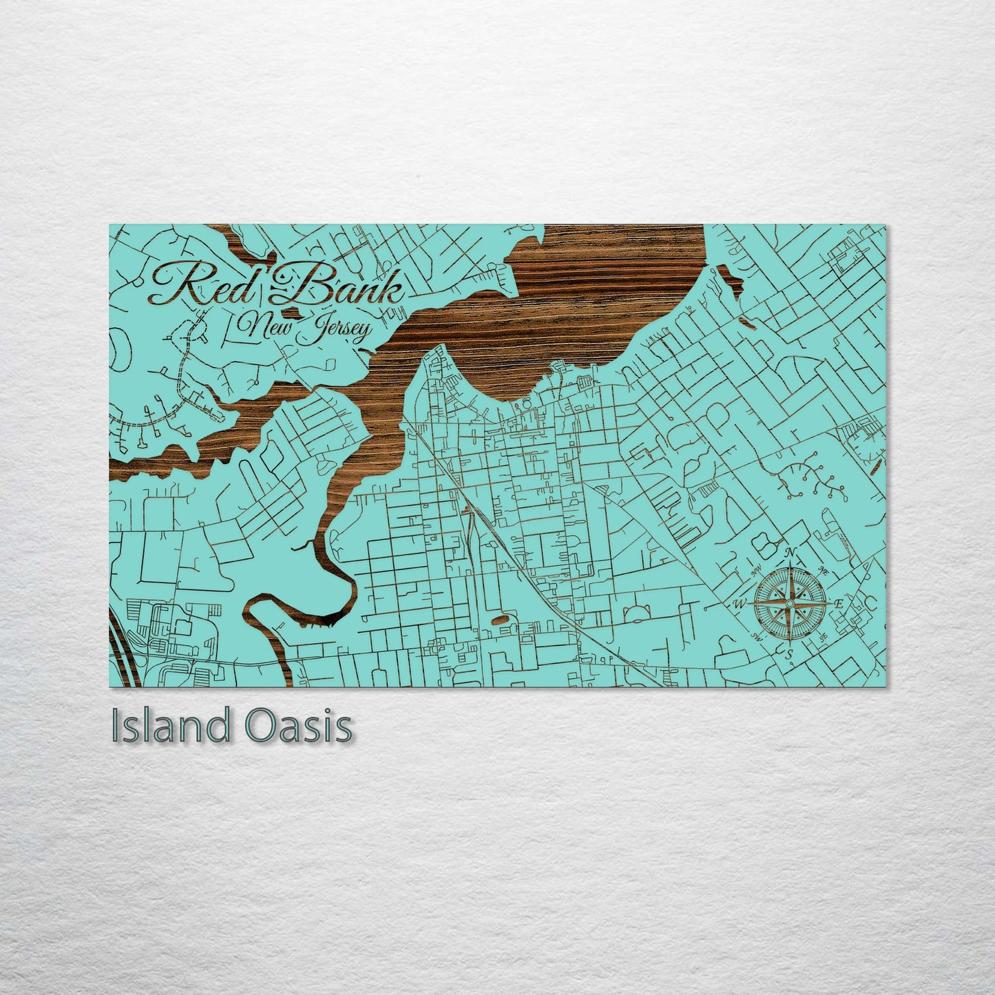 Red Bank, New Jersey Street Map