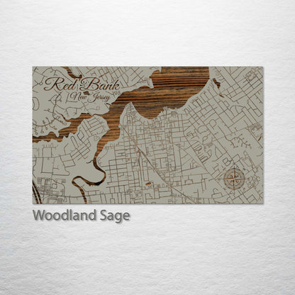 Red Bank, New Jersey Street Map