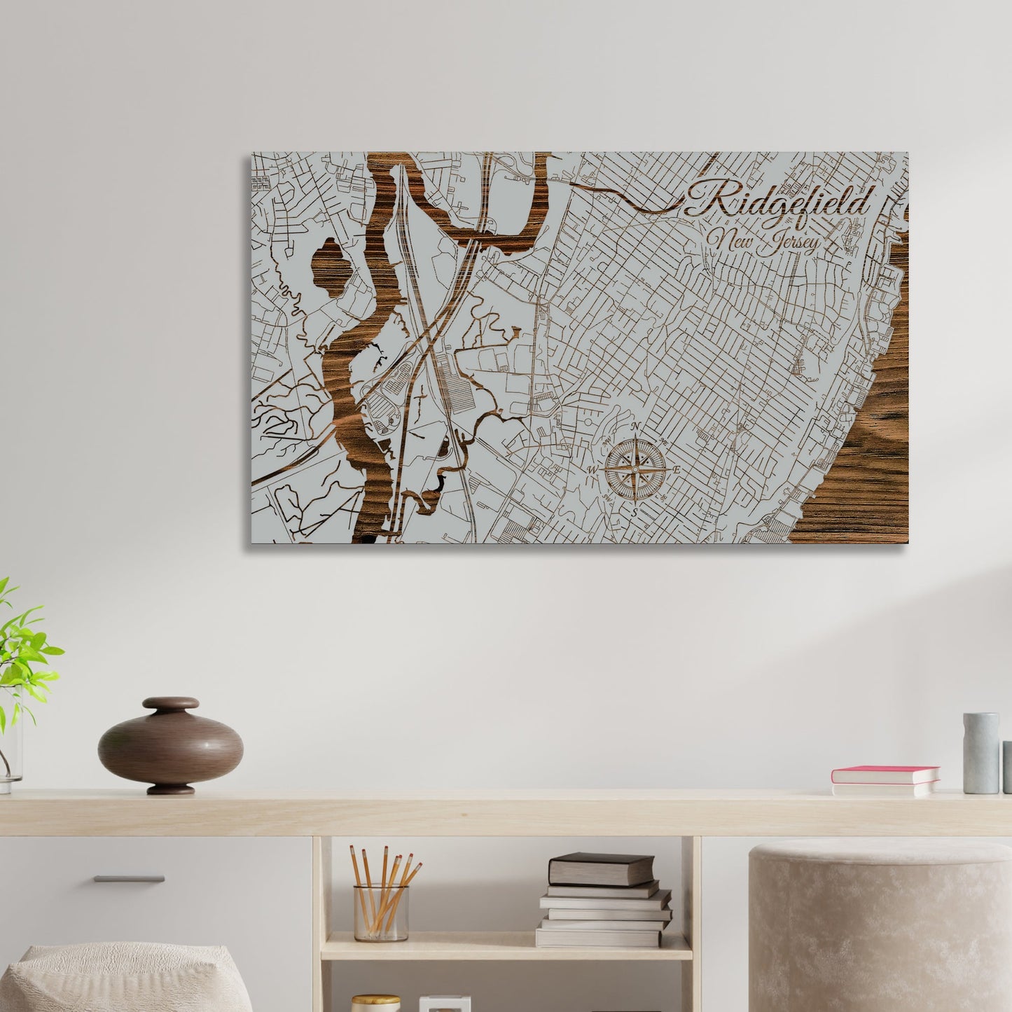 Ridgefield, New Jersey Street Map