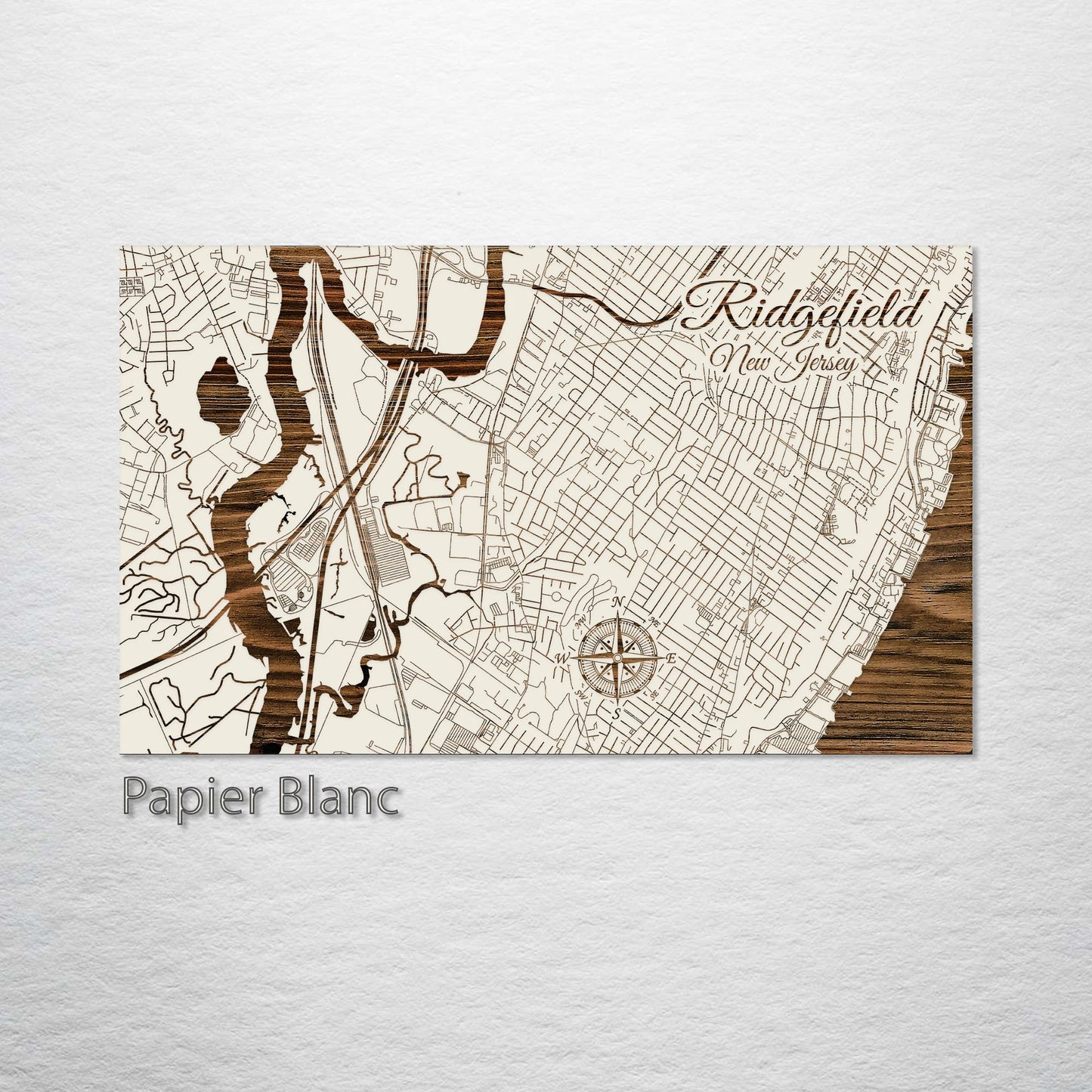 Ridgefield, New Jersey Street Map