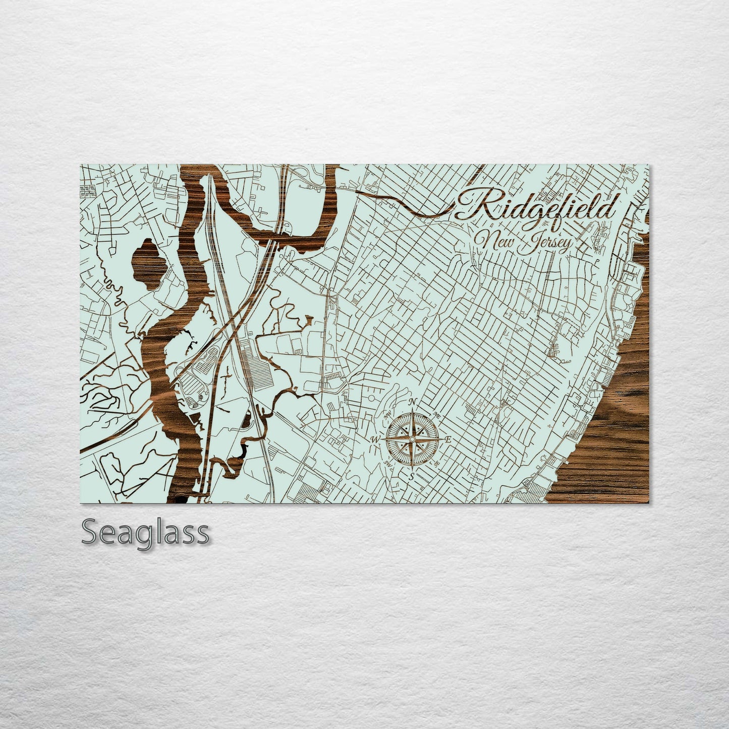 Ridgefield, New Jersey Street Map