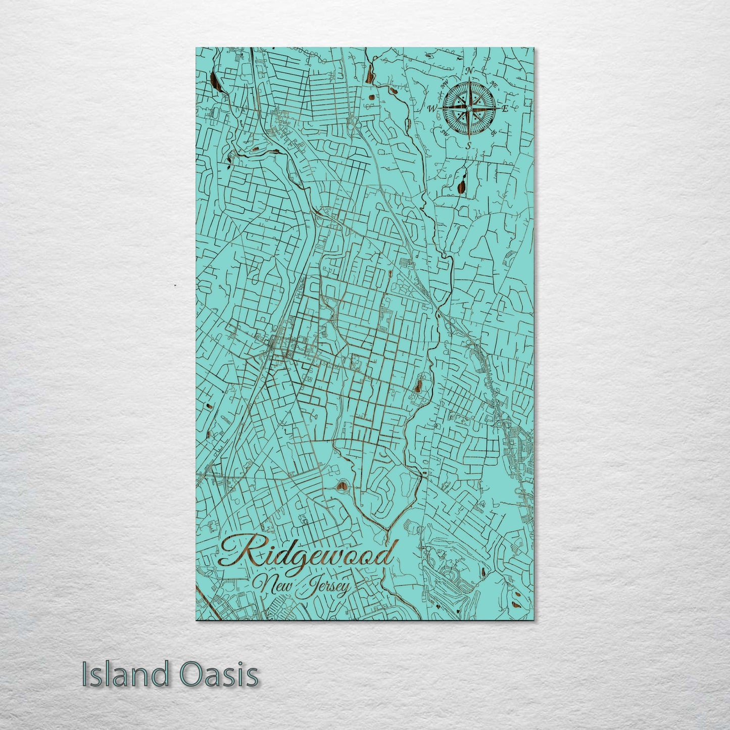 Ridgewood, New Jersey Street Map