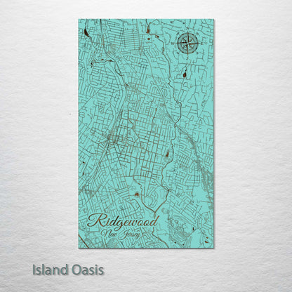 Ridgewood, New Jersey Street Map