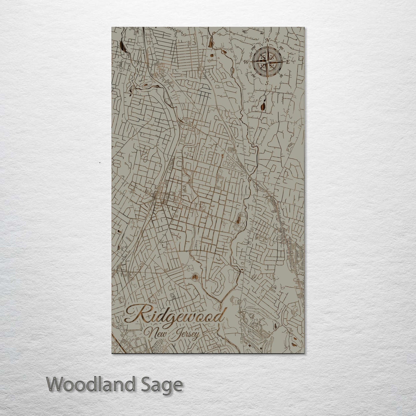 Ridgewood, New Jersey Street Map