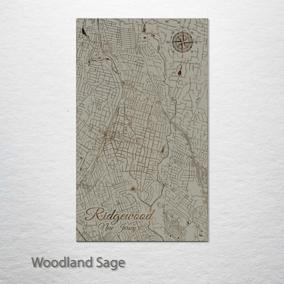 Ridgewood, New Jersey Street Map