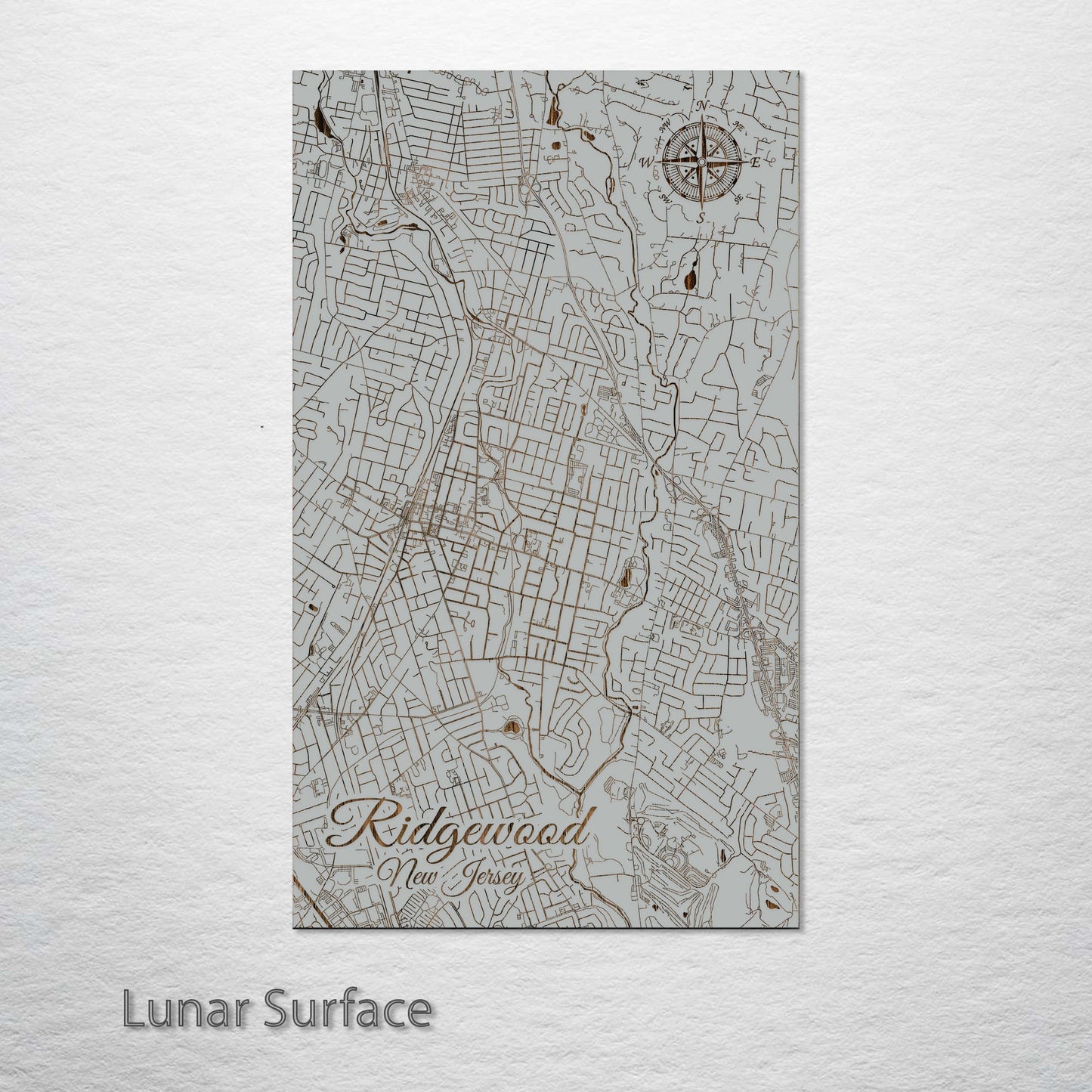 Ridgewood, New Jersey Street Map