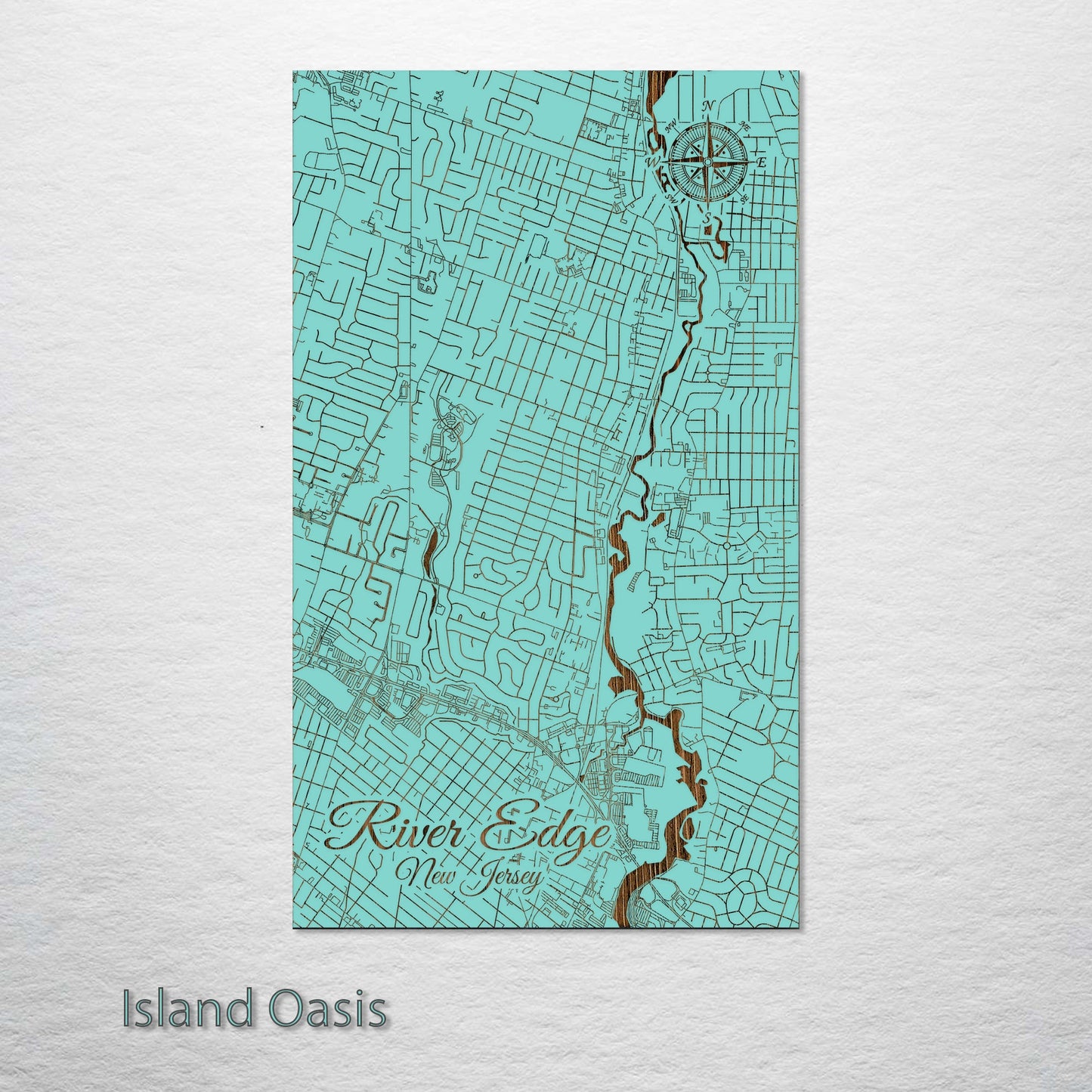 River Edge, New Jersey Street Map