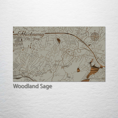 Rockaway, New Jersey Street Map