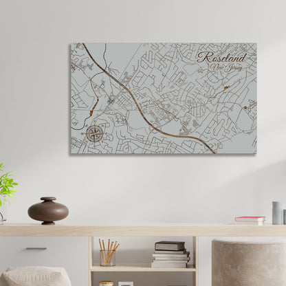 Roseland, New Jersey Street Map