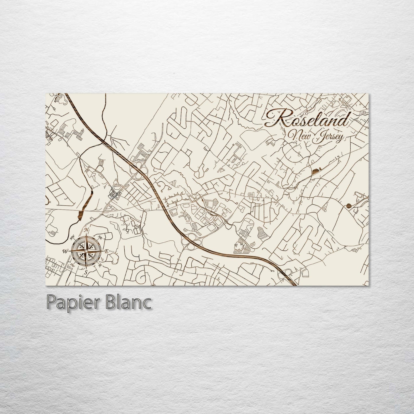 Roseland, New Jersey Street Map