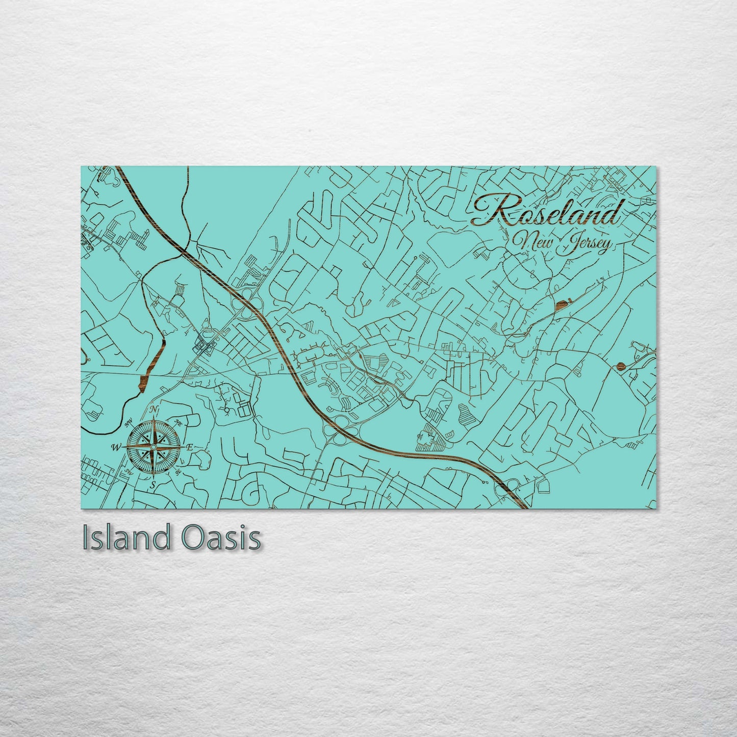 Roseland, New Jersey Street Map