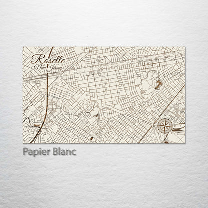 Roselle, New Jersey Street Map