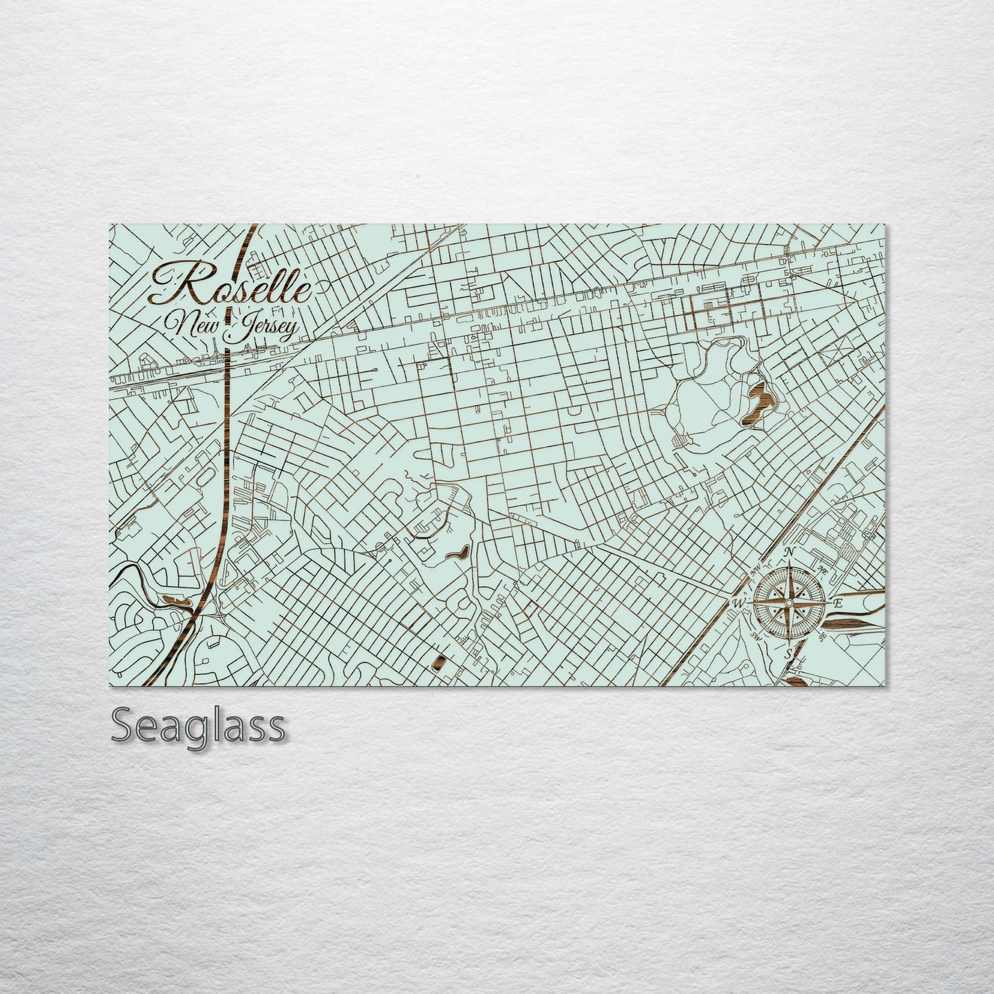 Roselle, New Jersey Street Map