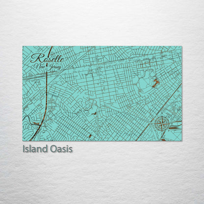 Roselle, New Jersey Street Map