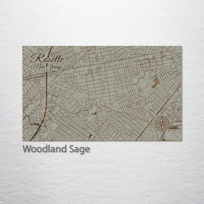 Roselle, New Jersey Street Map