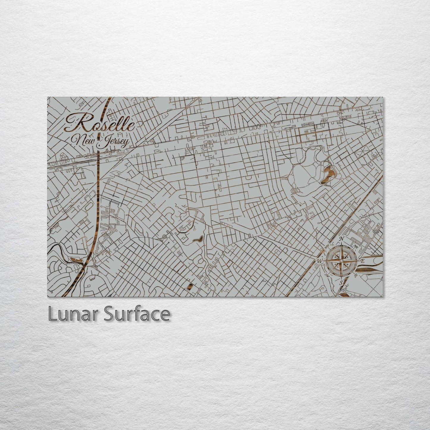 Roselle, New Jersey Street Map